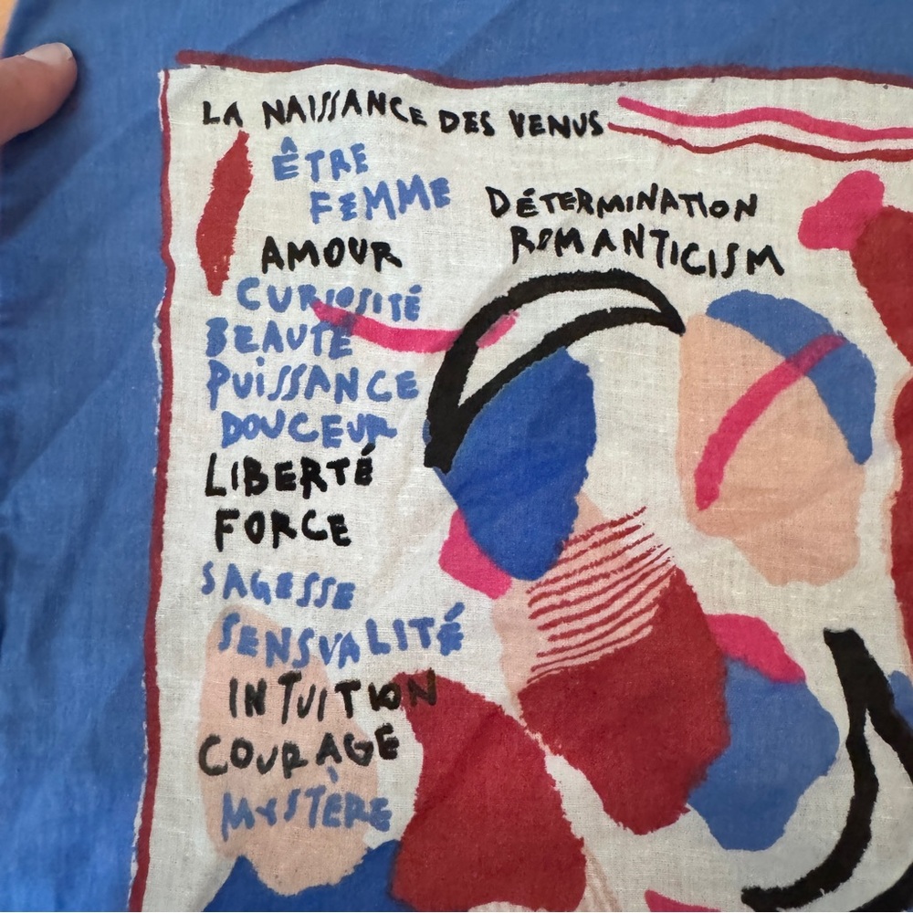 Sezane Print Scarf - Picture 3 of 4